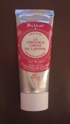 Polaar The Genuine Lapland Hand Cream W/ 3 Arctic Berries  - .88FLOZ/25 ML - NEW