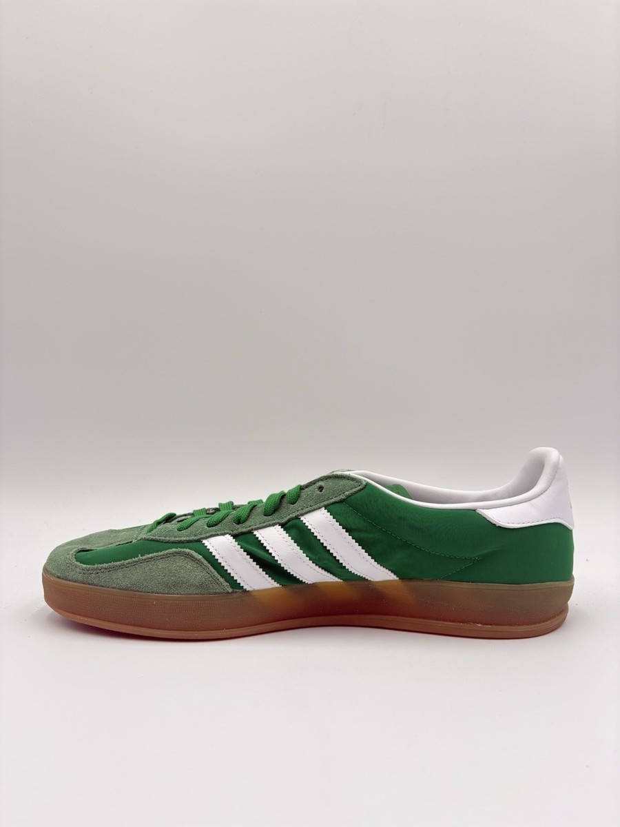 adidas gazelle silver green womens Adidas Gucci Gazelle White & Green Size 12 – Area52houston main image 0