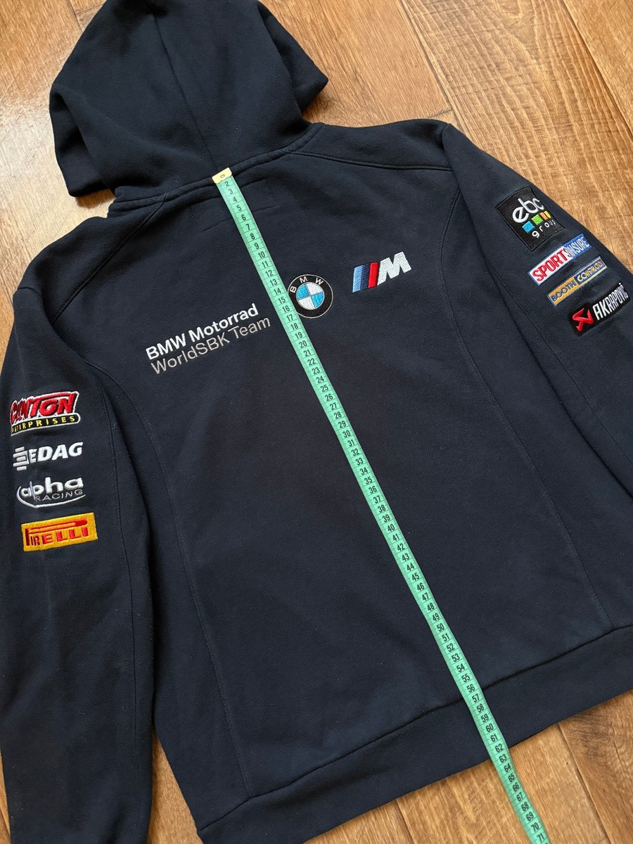 モトラッド純正アパレルウエア　フルカスーツ BMW Motorrad Official Team Merch Motorsport Full Zip Hoodie Men's
