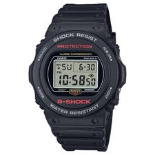 G-Shock Digital Grey Dial Black Resin Band Watch DW5750UE-1D