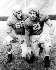 1943 Georgia CHARLEY TRIPPI and FRANK SINKWICH Glossy 8x10 Photo Football Poster