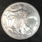 2005 Uncirculated American Silver Eagle US Mint Issue 1oz Pure Silver #o491