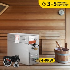 VEVOR Kit di Generatore di Vapore 4/6/9 KW con ST-135/KS-100 Controller Digitale