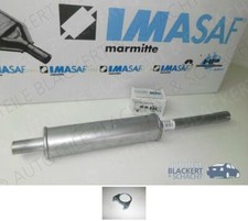 IMASAF Auspuff Mitteltopf+Schellen für VW Golf 3+Variant 1.4+1.6+1.8+1.9 D