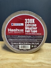 Nashua 330X Extreme Weather Foil Tape 2.83in X 50.3yd NEW 