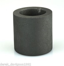 G6 GRAPHITE CRUCIBLE FOR MELTING GOLD SILVER 2"x2"