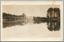 KESWICK GROVE NJ ANTIQUE REAL PHOTO POSTCARD RPPC 