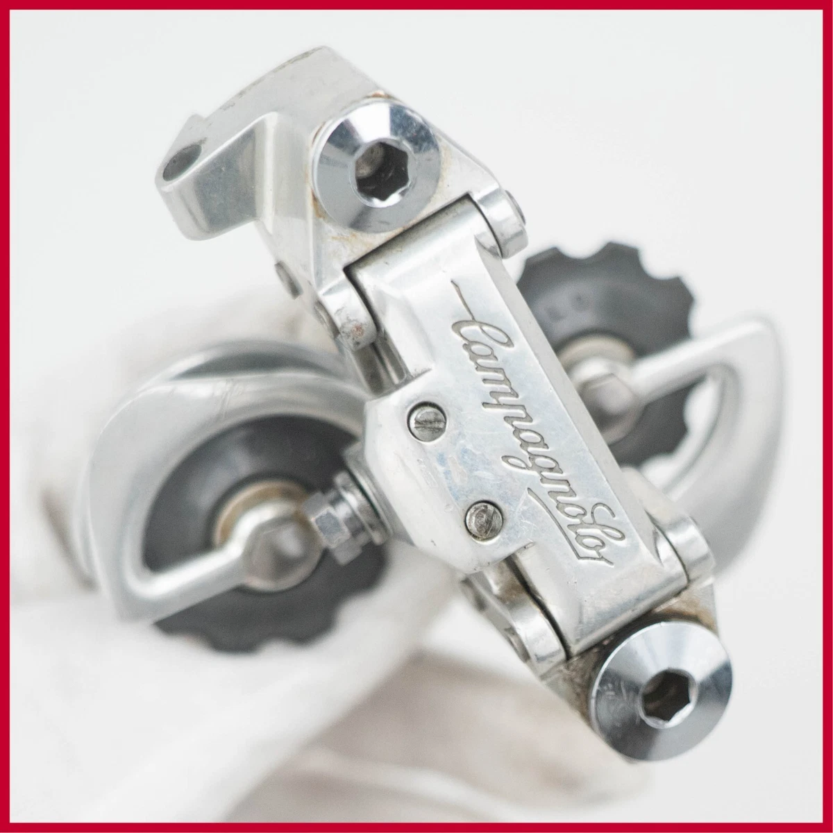 Cinquantenario Campagnolo Deragliatore Campagnolo 980 Anteriore Nuovo - Morsetto 28,6 Mm Doppia Corona Deragliatore Campagnolo Modello 980 Per Bici Vintage
