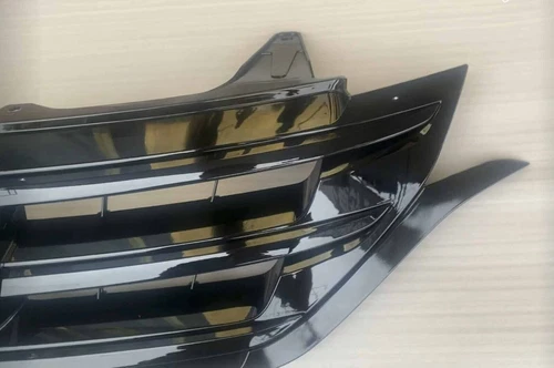 For CRV CRV 2012 2013 2014 1X Front Bumper Mesh Grill Vent Cover Black - Picture 5 of 6