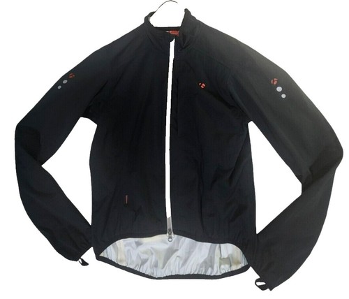 Canari Men High Visibility Neon Yellow Jacket Full Zip L-Sleeve