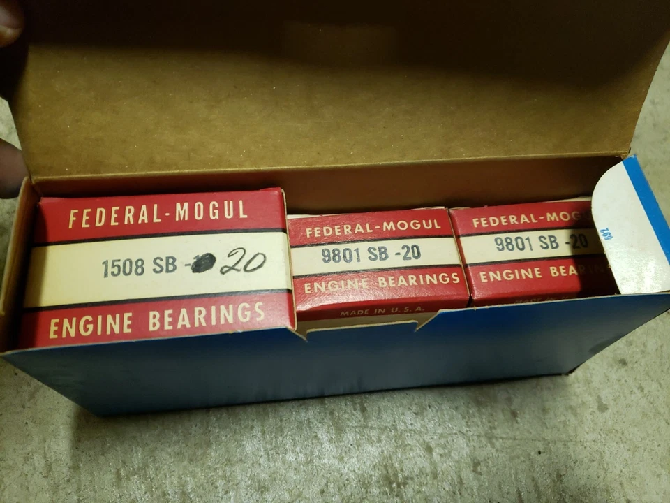 JUEGO DE RODAMIENTOS PRINCIPALES NORS Sealed Power 646 M 20  Foto 3 de 4