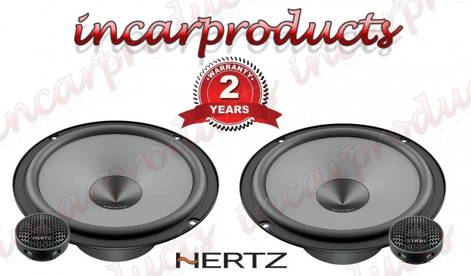 Hertz Uno K170 Système Audio De Voiture Composant 17Cm 6.7" Haut-Parleur 200W - Photo 1/1