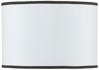Cal Lighting Sh-7115 10-inch Side Drum Hardback Fabric Shade With Trims N/a on sale Cal Lighting Sh-7115 10-inch Side Drum Hardback Fabric Shade With Trims N/a on sale