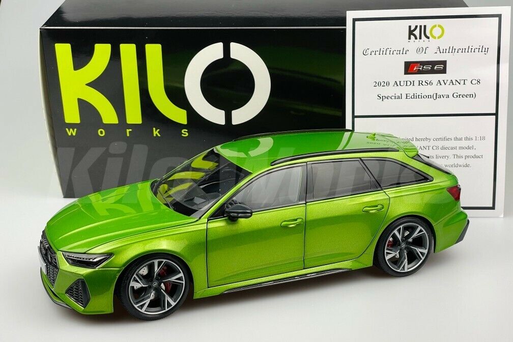 Kilo Works KengFai 1/18 Audi RS6 C8 Wagon Metal Diecast Kilo Works KengFai 1/18 Audi RS6 C8 Wagon Metal Diecast
