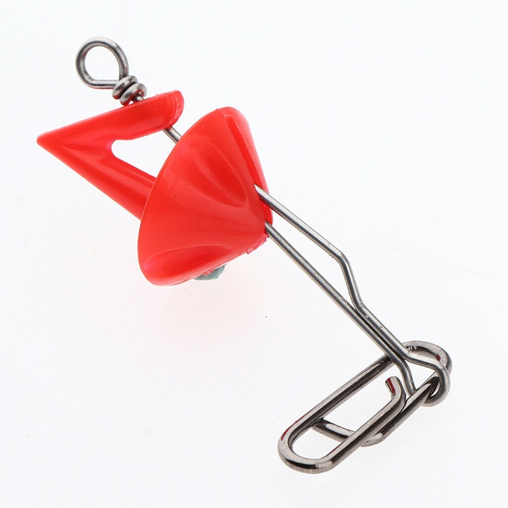 Fishing Bait Clips Beach rig Breakaway style Clip Extractor Bait Red
