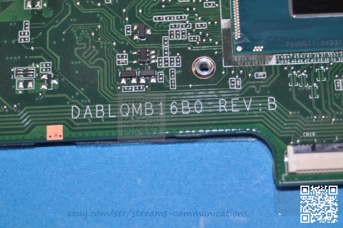 Scheda Madre Toshiba Satellite L55-C5272 – Intel Core I5-5200U, 5a Gen – Testata Funzionante