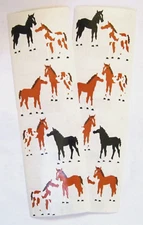Mrs Grossman Vintage Two 2x6 inch 'Ponies' Sticker Sheets (Retired)