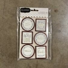 Jen Hadfield Dimensional Stickers - 3 Pack