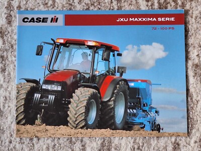 Case IH JXU Maxxima Serie   Prospekt Traktor Schlepper