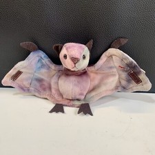 Ty Beanie Baby BATTY the Bat, Retired, 1996 DOB, 1998 Manf Tag, Error.
