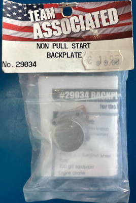 Team Associated 29034 .15 Non Pull Start Backplate (B3)