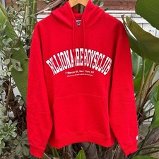 Billionaire Boys Club Arch Logo Hoodie Red L NWT