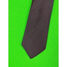 NEW Roundtree  Yorke 100 Silk Necktie Purple Plaid Handmade Tie NWT