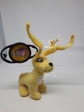 McDonald's Neopets Yellow Gelert Stuffed/Plush Toy  Snarbook clip and star tag