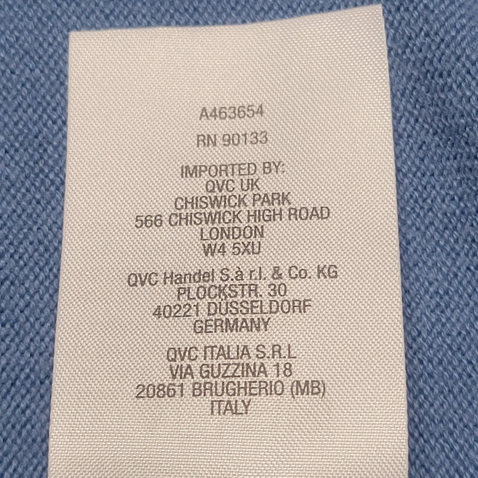 Womens Sweater XX-Small Sz Blue Cotton Rayon Casual Modern Top w Scarf Set