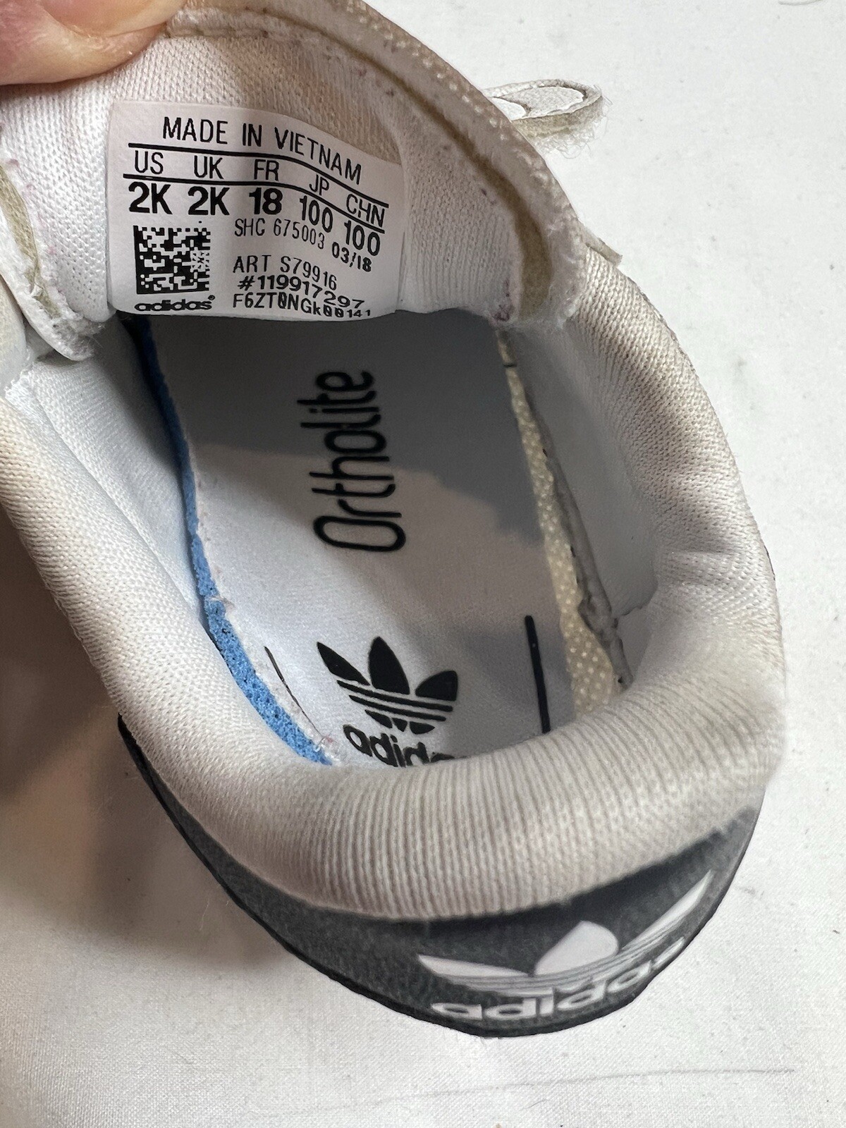 PONY Scarpe bambino Adidas Originals Superstar CRIB bianco nero S79916 taglia 2K