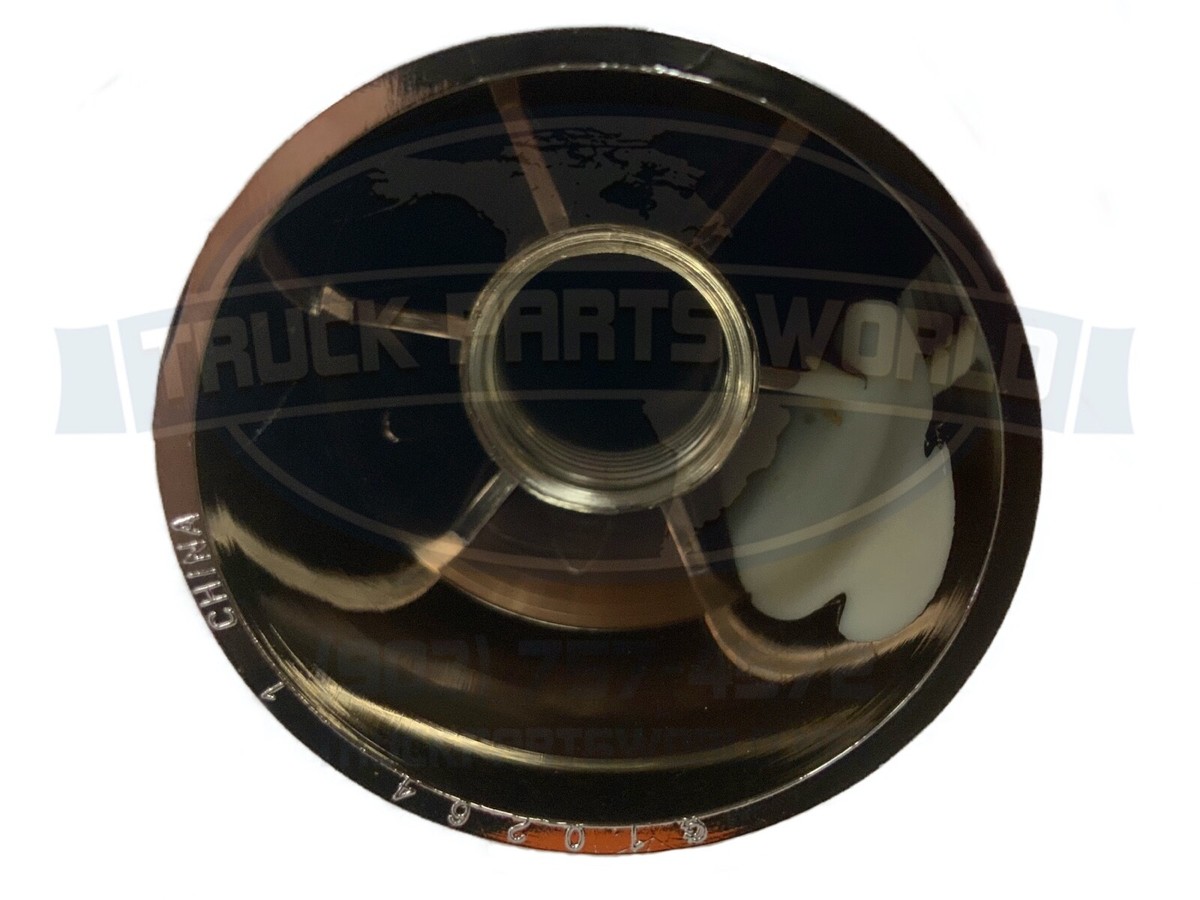 New 60-Pack Automann Chrome Spiked Lug Nut Covers 33mm Push-On