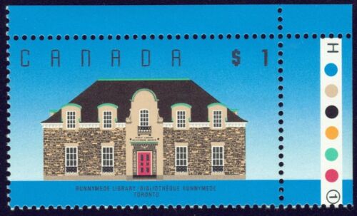 Canada sc#1181 Architecture: Runnymede Library, Toronto, Mint-NH - Picture 1 of 2