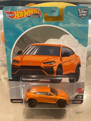 Hot Wheels Premium - 2022 Auto Straße 3/5 Lamborghini Urus - Real Riders!