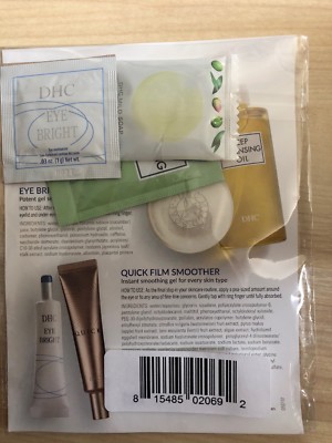 DHC JAPAN Probe Set Soap Film Smother Cleansing Oil 3ml Eye Bright 1g
