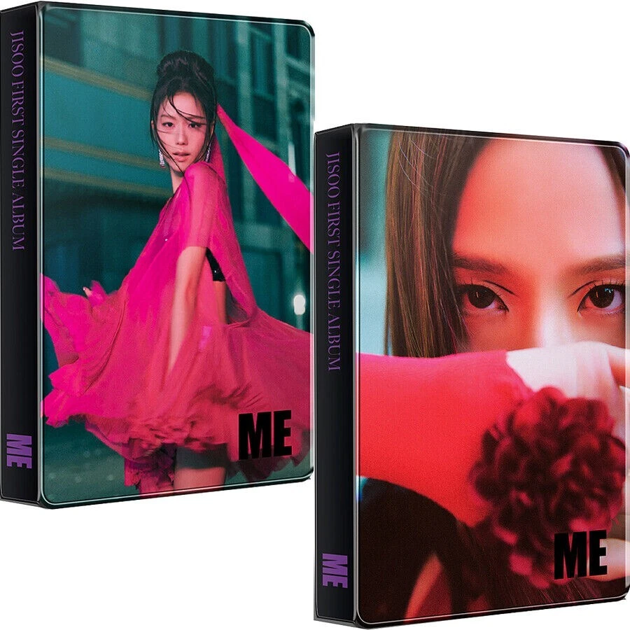 BLACKPINK JISOO [ME] FIRST SINGLE ALBUM YG TAG ALBUM LP Ver RANDOM