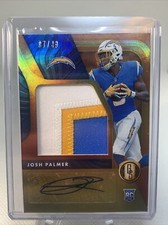 2021 Panini gold standard ￼josh palmer auto gold standard /49