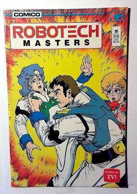 Robotech Masters #20 (1987) Comico Comics 1st Print Comic Book