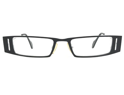 Iyoko-Inyake Eyeglasses Frames IY 569 Col. 164 Black White Rectangular 48-19-140