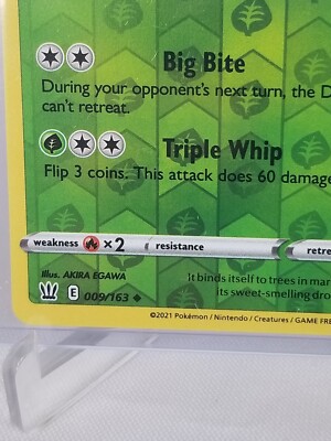Carnivine Basic Hp 110 Grass Holo #9/163 Pokemon 2021 Card | eBay