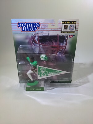 Randy Moss 1999 Starting Lineup Marshall University NCAA Action Figure