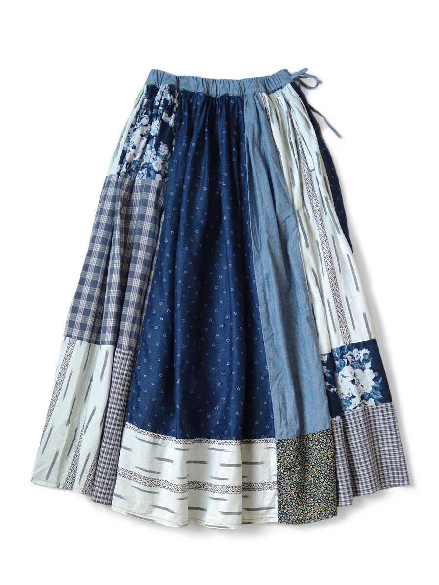 ⚫︎ Gathered 2way top #silver / HerPraha AW23 ⚫︎ Gathered skirt  