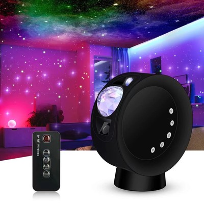 Galaxy Star Projector,Sky Light Nebula Projection Colorful Starry Lamp with R...