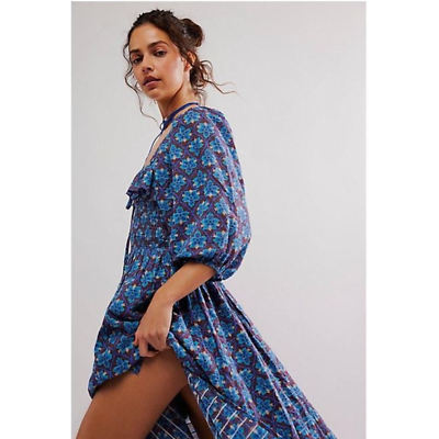 strapless midi dress blue Cecilia Blue Strapless Midi Dress | Women's Clothing