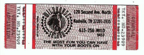 Wildhorse Saloon Nashville TN General Admission Ticket! Most Fun w/Boots On! - Afbeelding 1 van 1