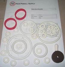 1976 Gottlieb Sure Shot Pinball Rubber Ring Kit