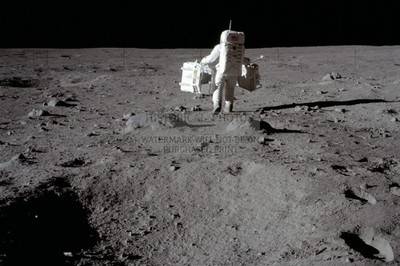 BUZZ ALDRIN ON THE MOON TRANQUILITY BASE APOLLO 11 JULY 1969 4X6 POSTCARD PHOTO
