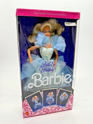 Barbie 1988 Frills & Fantasy Fabriqué en Chine NRFB - Photo 1/4