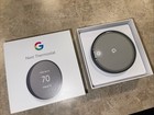 Google Nest Smart Thermostat, Charcoal - 4th Gen - Open Box