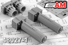 RBK-500 AO-2,5 RTM Cluster Bomb  - AM/AMIGO 1/48 Resin Kit