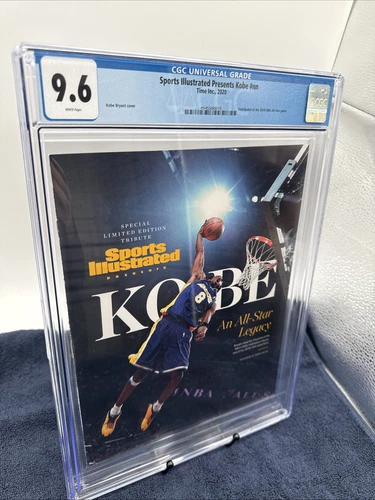 Sports Illustrated Special Limited Edition Tribute Kobe Bryant. CGC Graded 9.6!!